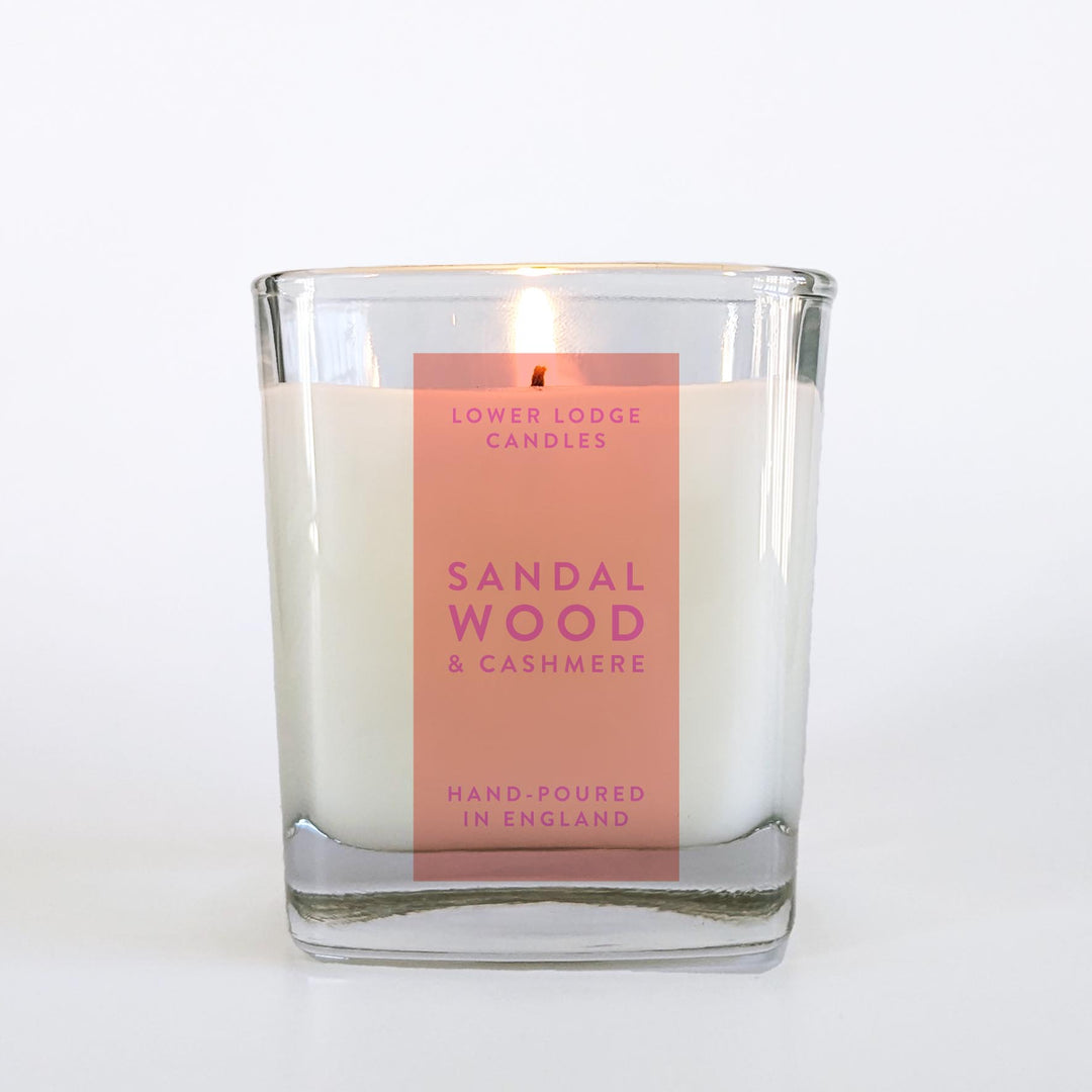 Sandalwood and Cashmere 180g Scented Candle -  - Lower Lodge Candles