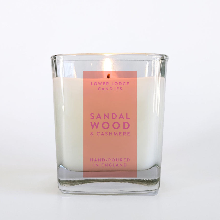 Sandalwood and Cashmere 180g Scented Candle -  - Lower Lodge Candles