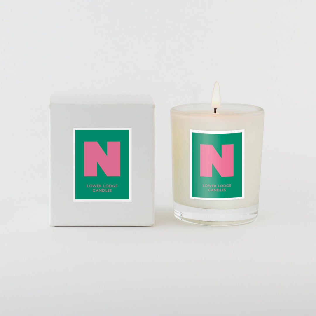 Scented Christmas Alphabet Candle