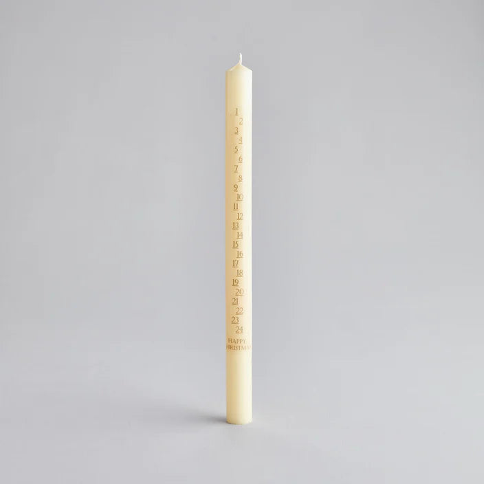 Ivory 7/8"x12" Advent Candle