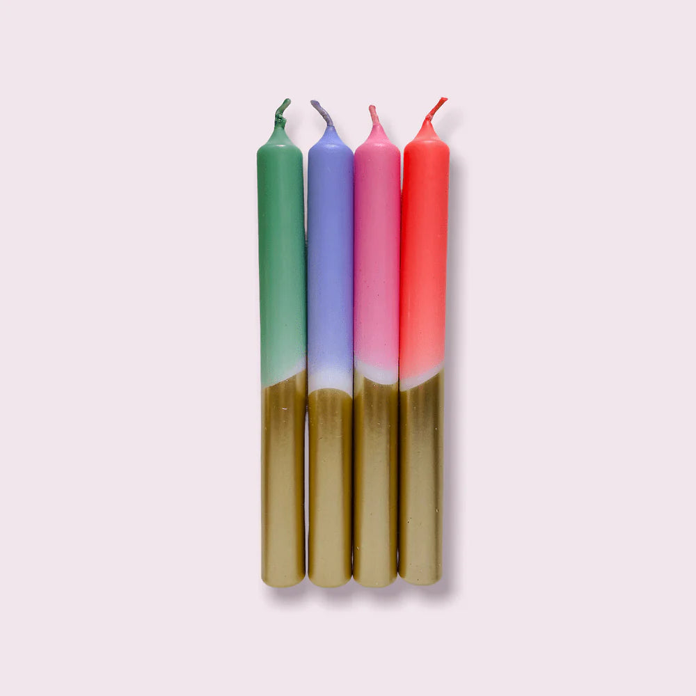 Dip Dye Neon Something Magical - Dinner Candle - Lower Lodge Candles