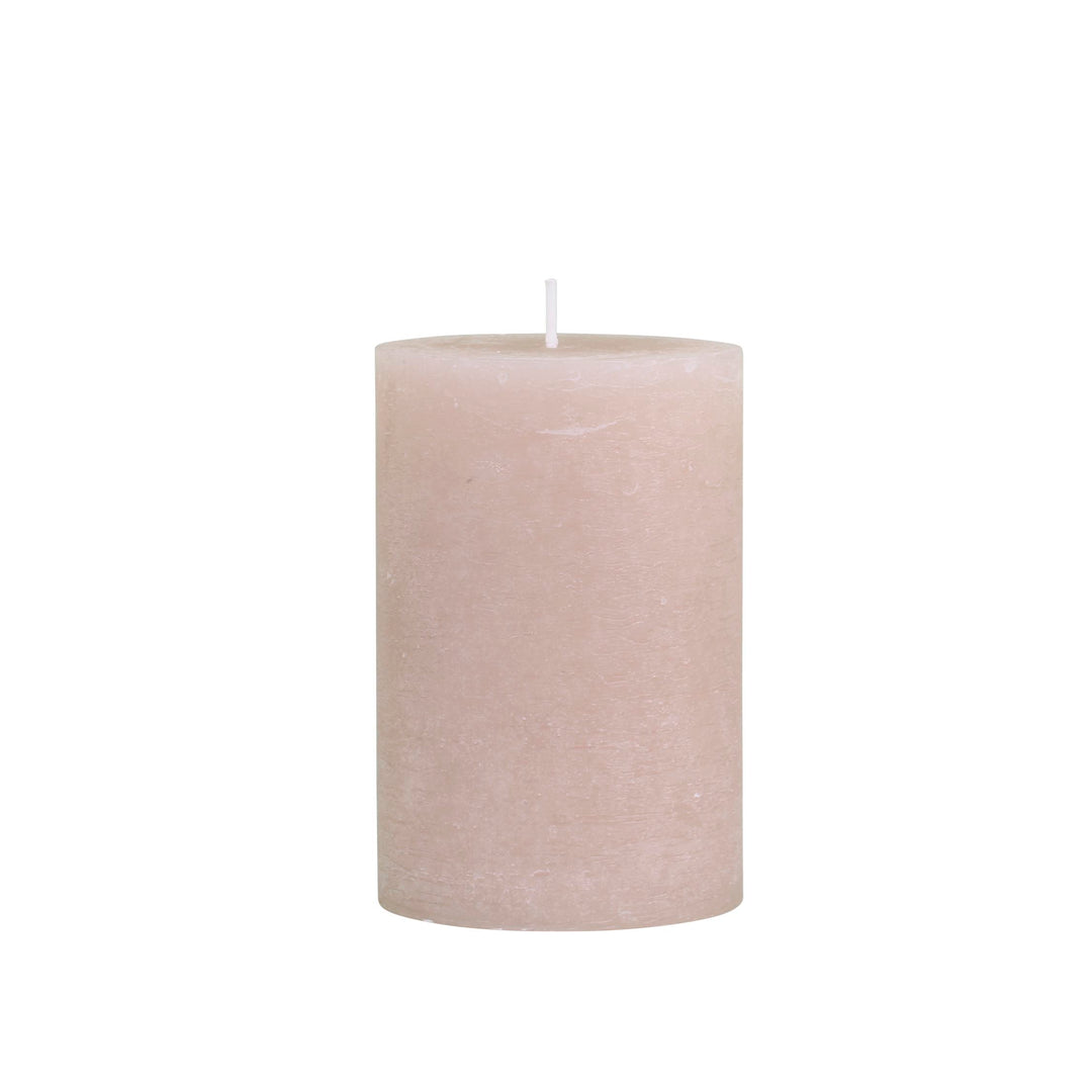 Dusty Pink Luxury Pillar Candle