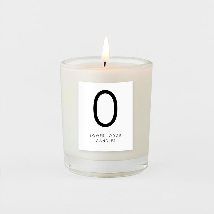 Number 0 Candle