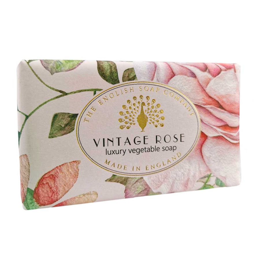 Vintage Rose Luxury Scented Soap Bar - Soap Bars - Lower Lodge Candles