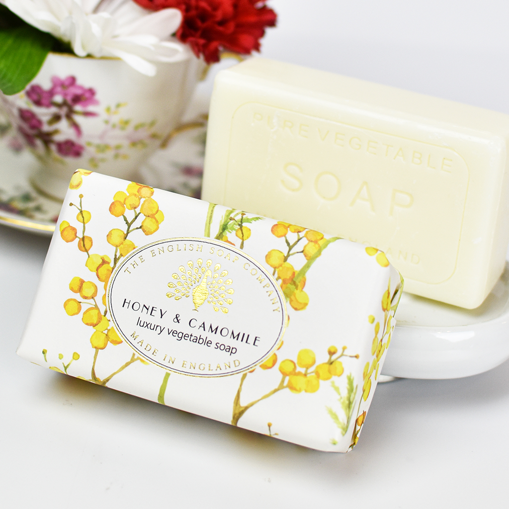 Honey and Camomile scented bar soap