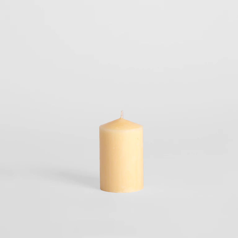 Unscented Luxury Pillar Candle