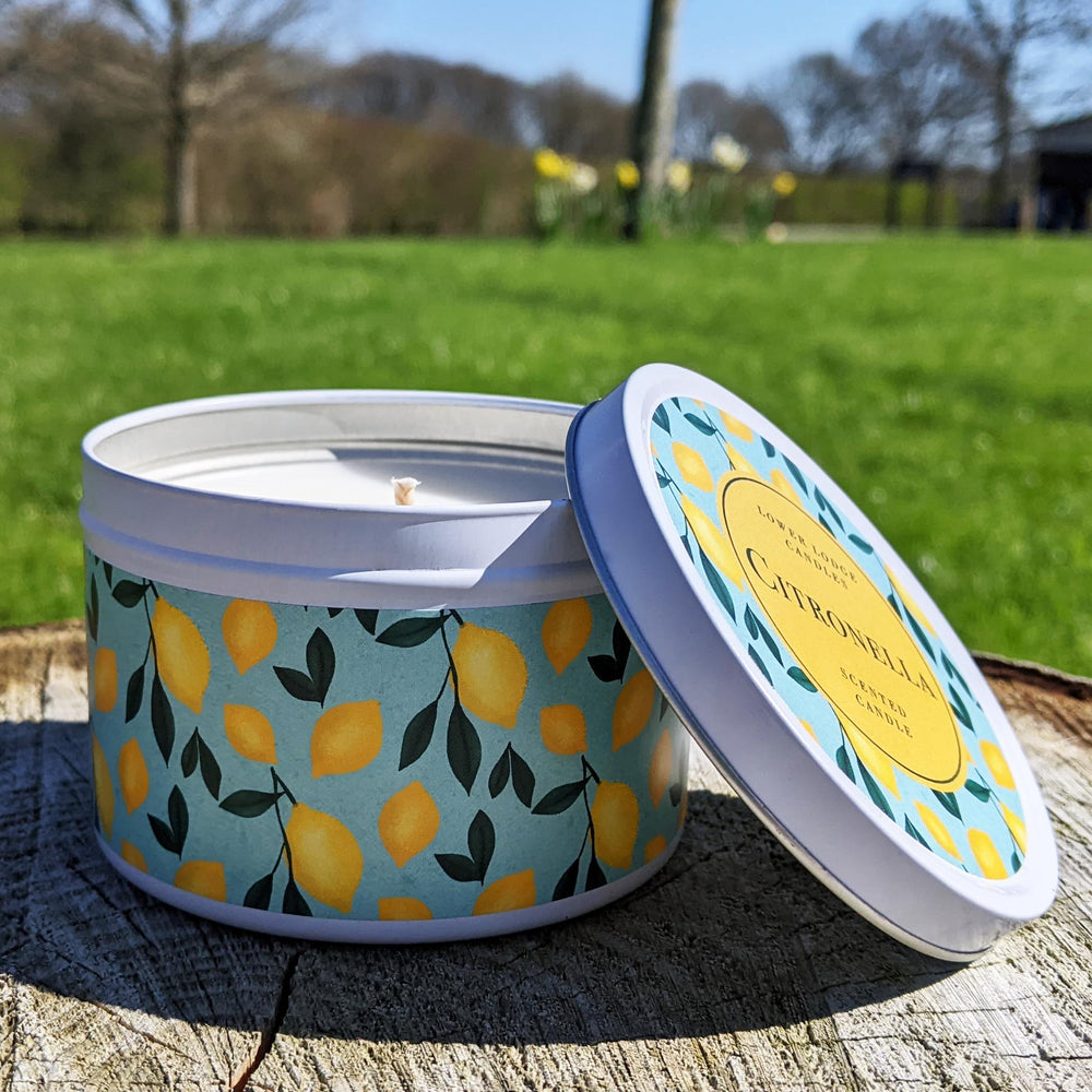 Citronella Tin Candle - Outdoor - Lower Lodge Candles