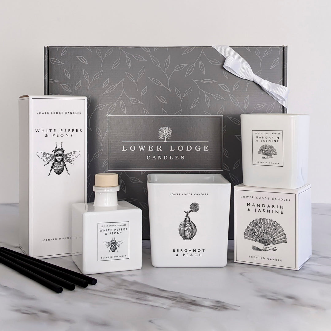 For Her - Luxury Candle Gift Set - Gift Box - Lower Lodge Candles