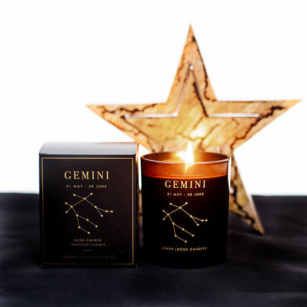 Gemini Zodiac Candle - Home Candle - Lower Lodge Candles