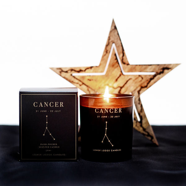 Cancer Zodiac Candle from Lower Lodge Candles.