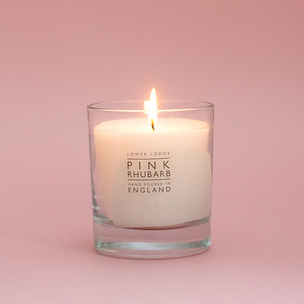 Pink Rhubarb Home Scented Candle