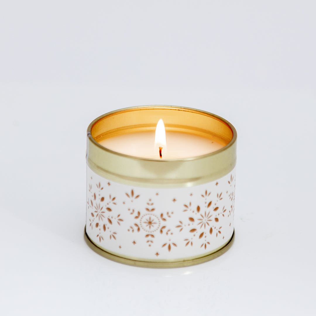 Winter Wish Scented Tin Candle.