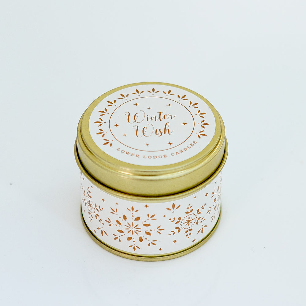 Christmas Tin Candle - Winter Wish