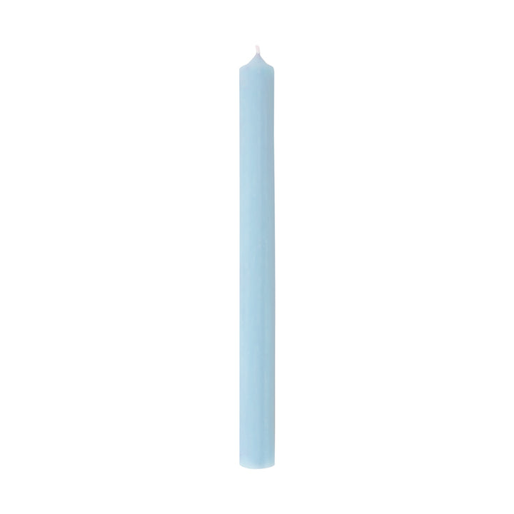 Pale Blue Dinner Candle