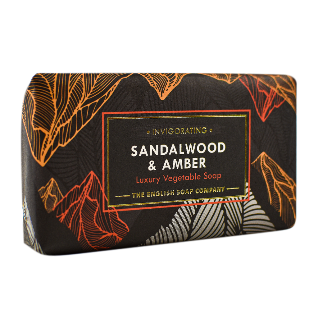 sandalwood & amber hand soap