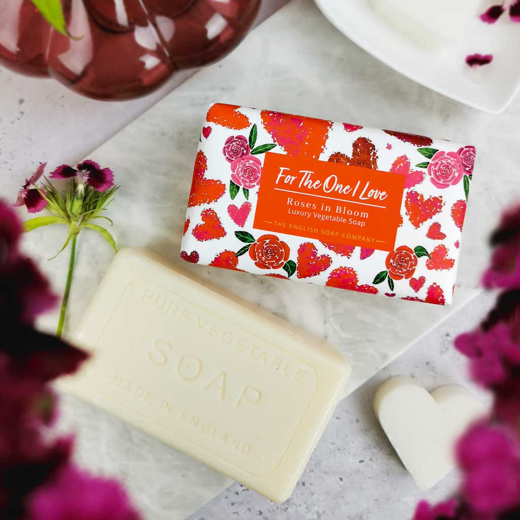Roses in Bloom Luxury Scented Soap Bar