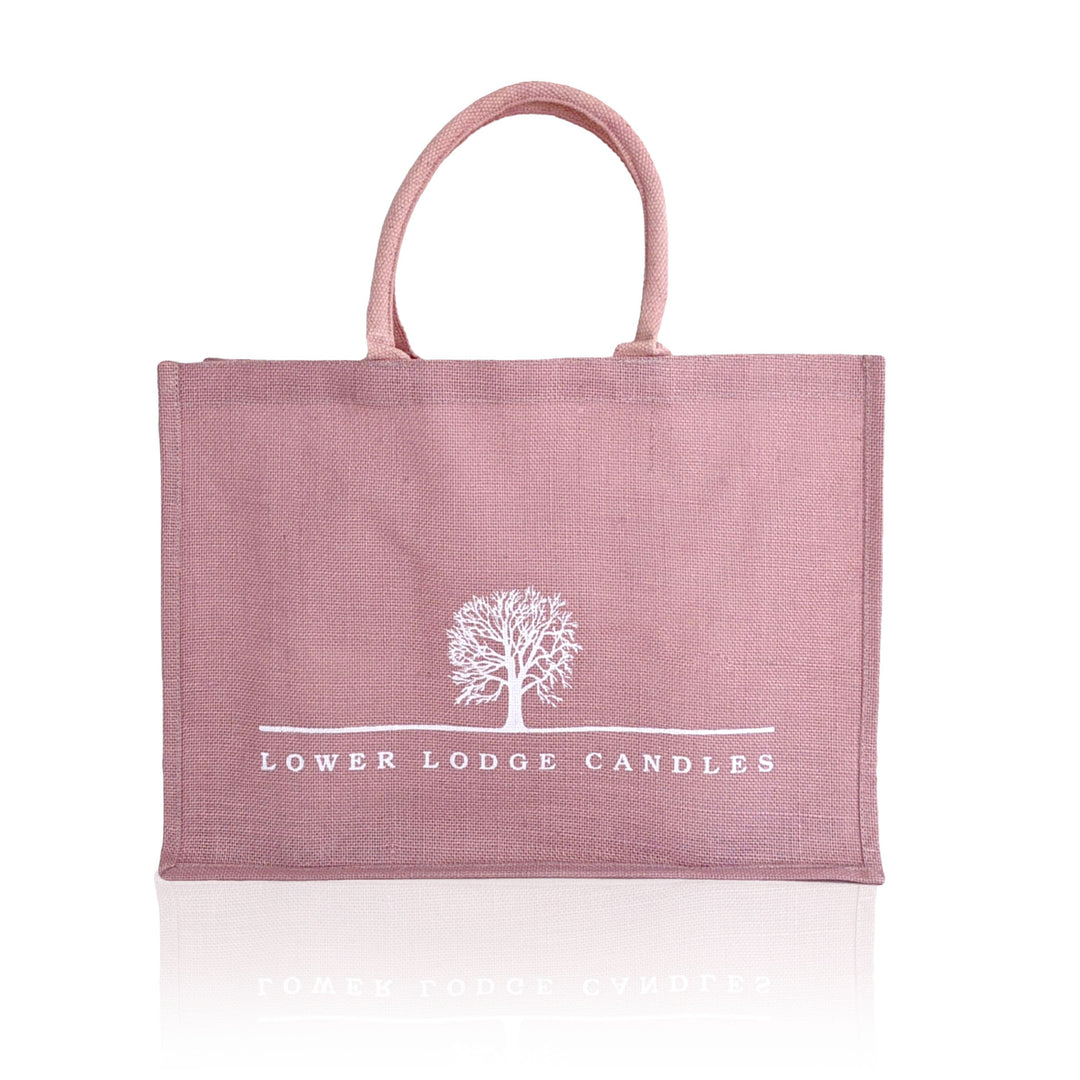 Lower Lodge Candles Pink Canvas Bag - Accessories - Lower Lodge Candles