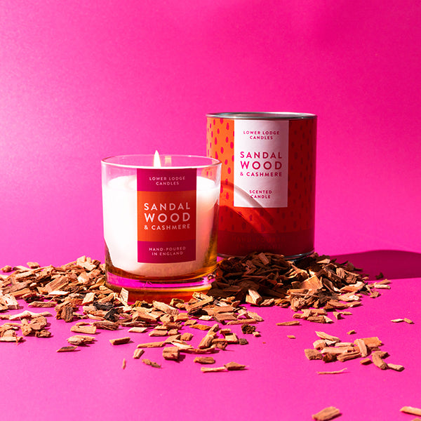 Sandalwood & Cashmere Luxury Scented Candles