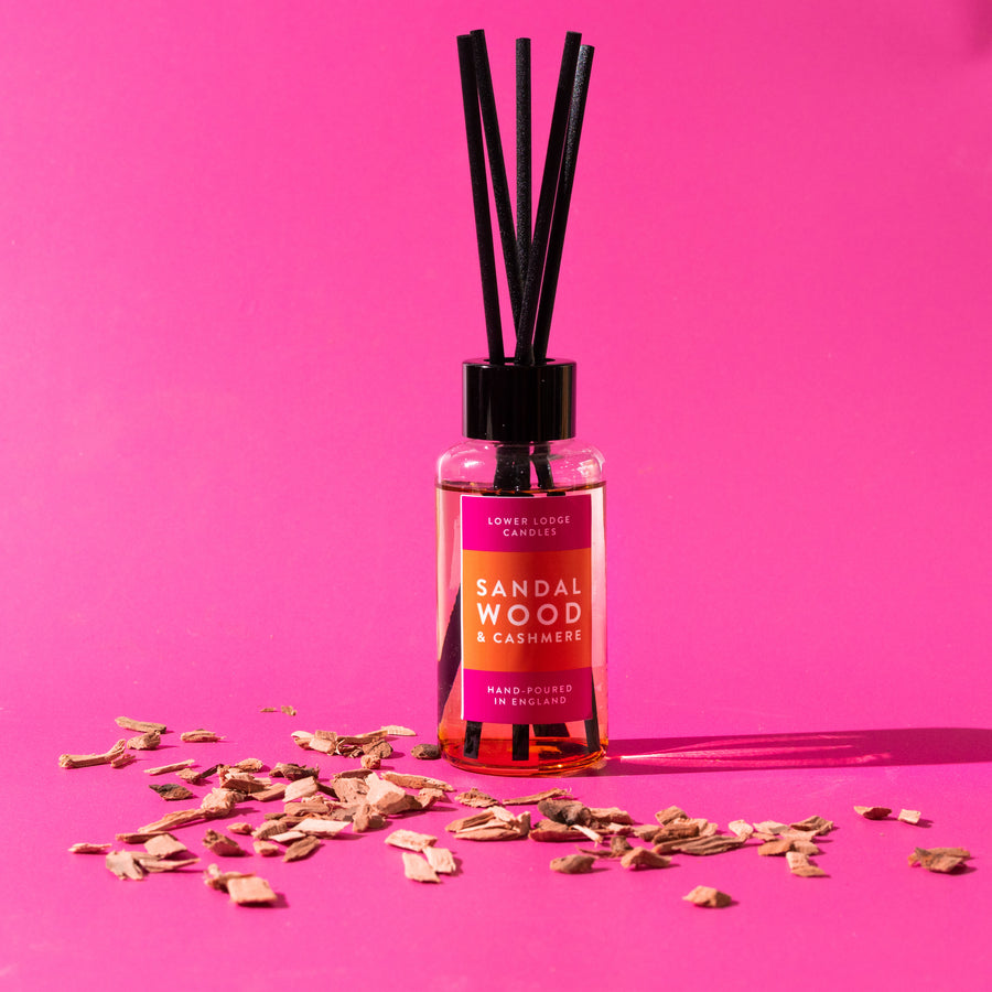 Colour Pop! Sandalwood & Cashmere Scented Reed Diffuser