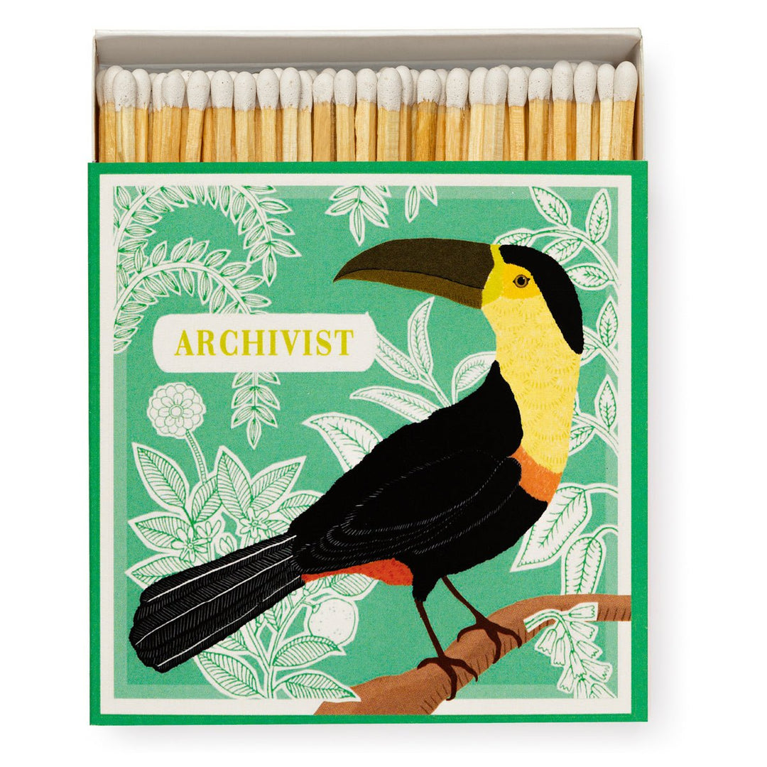 Archivist Ariane's Toucan Matches Box - Matches - Lower Lodge Candles