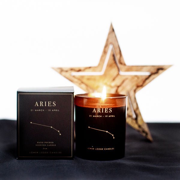 Aries Zodiac Candle - Home Candle - Lower Lodge Candles