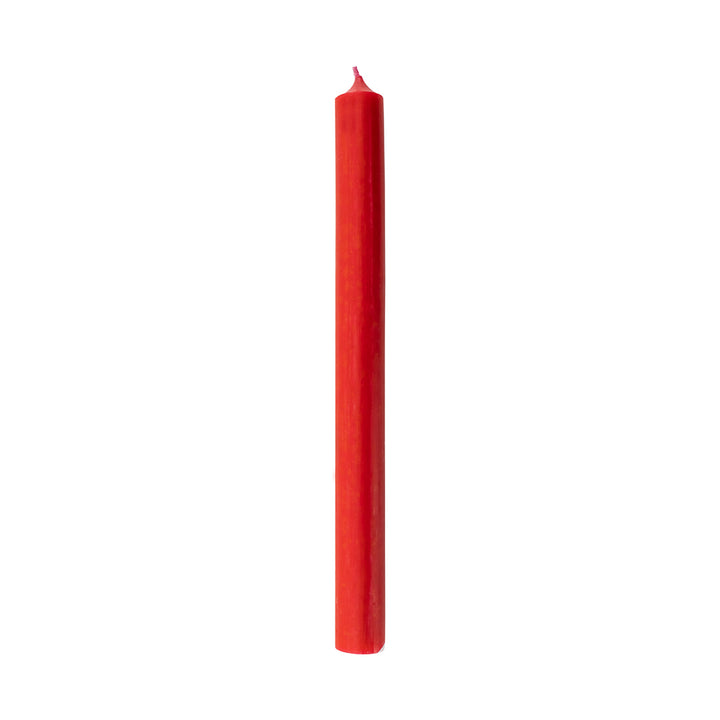 red dinner candle