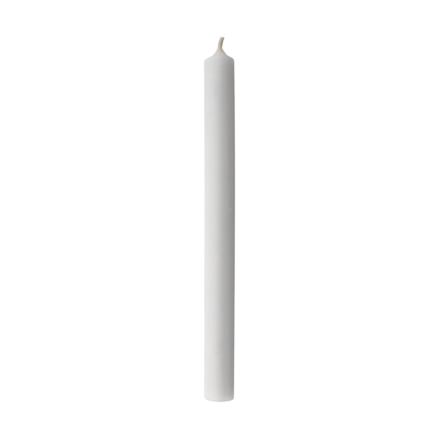 White dinner candle